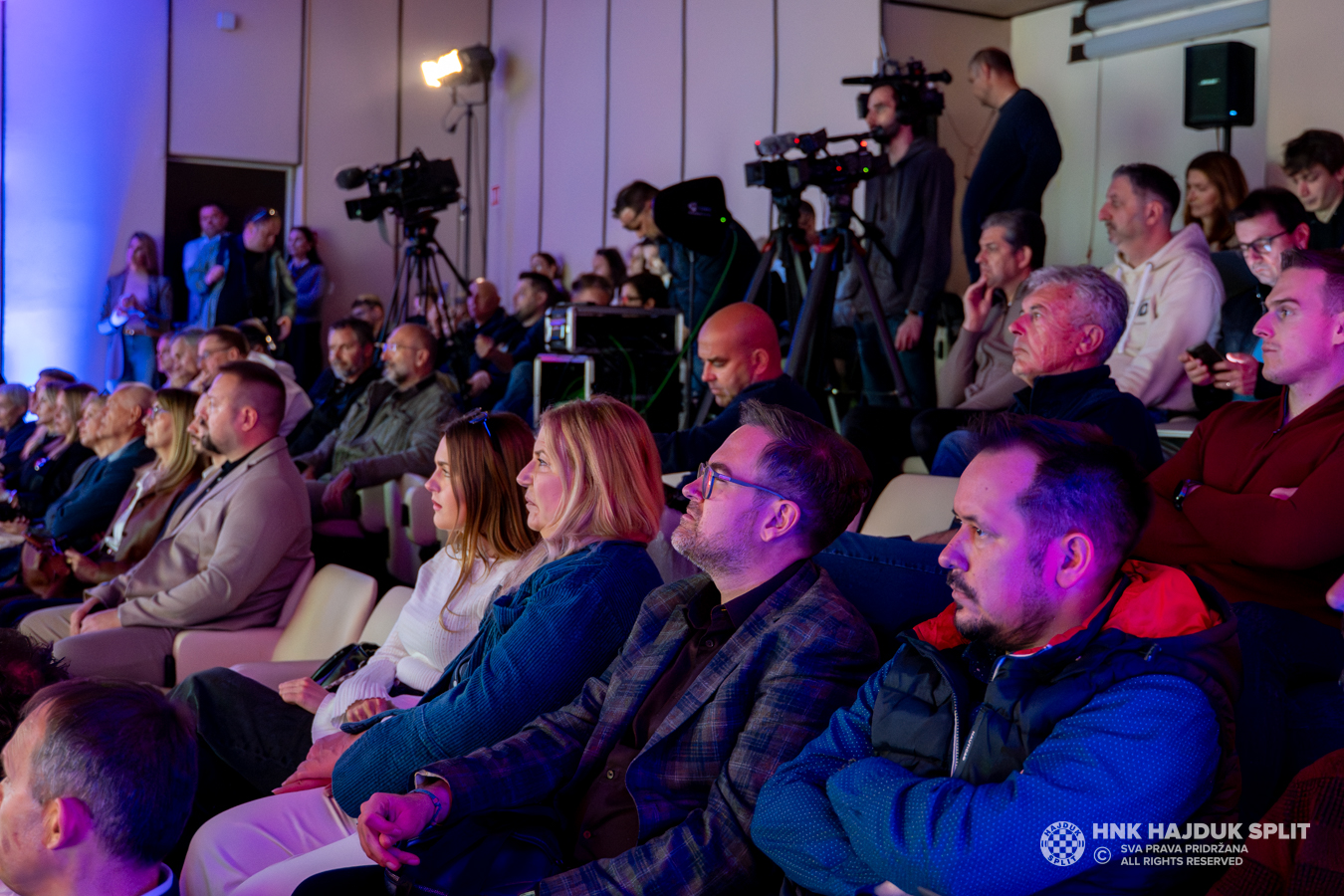 Na Poljudu prezentirana studija izvodljivosti "Nogomenti stadion i kamp u Splitu".